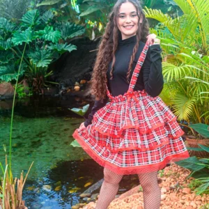 Saia Festa Junina Com Suspensório nº3