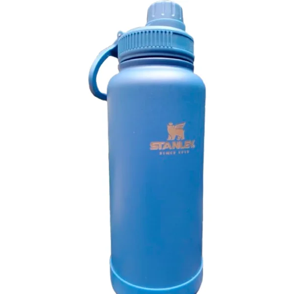 Garrafa Térmica aço inox com 1000ml garrafa espacial Quente & Frio